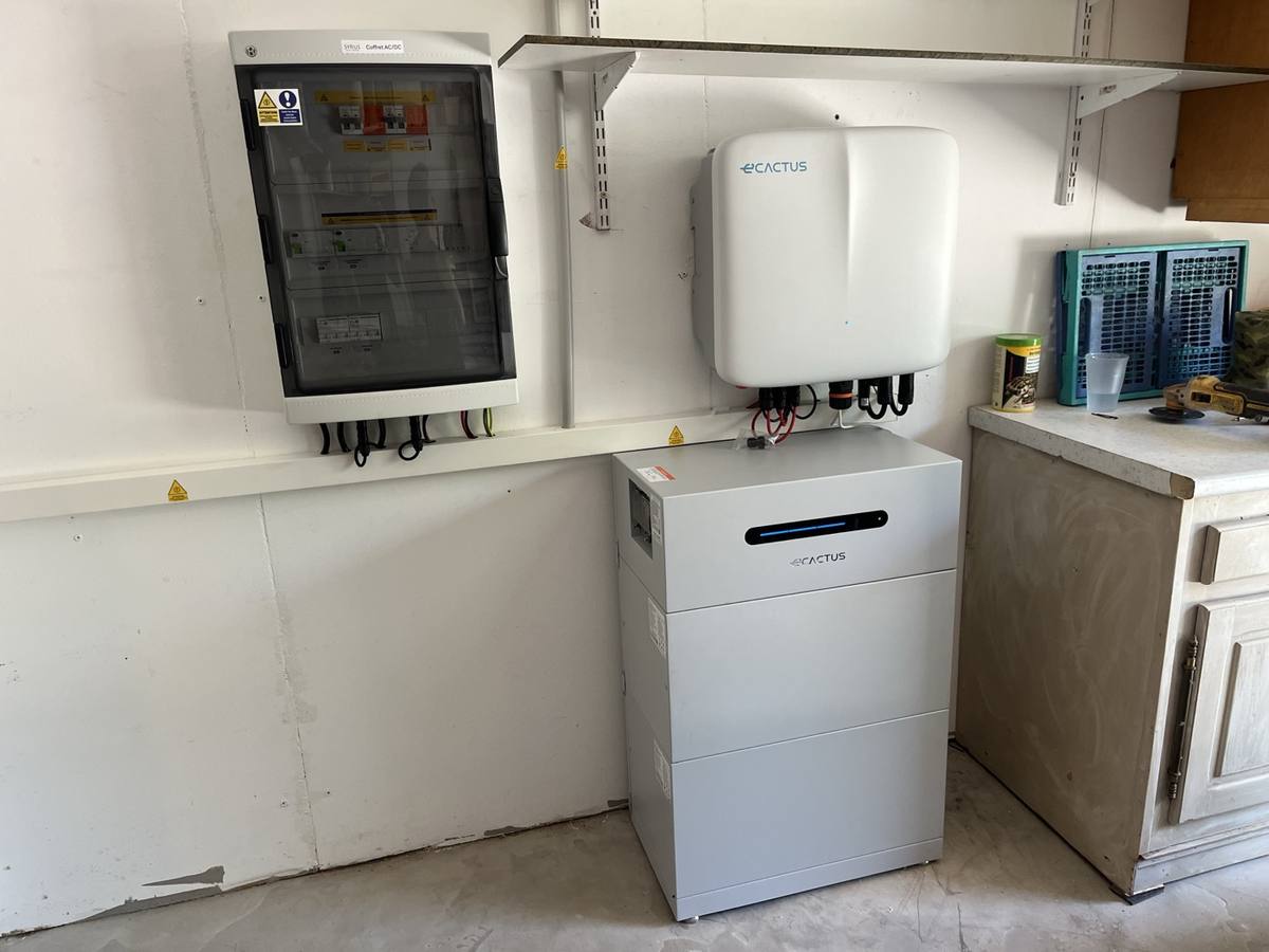 Batterie de stockage eCactus avec onduleur